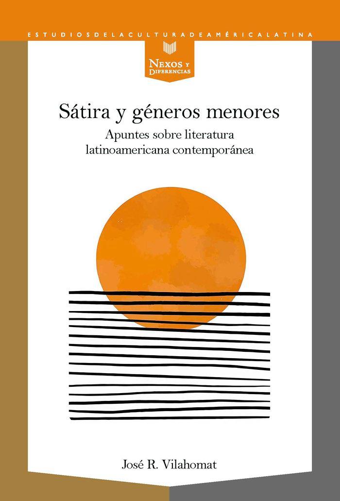 Vorderes Coverbild Sátira y géneros menores : apuntes sobre literatura latinoamericana contemporánea