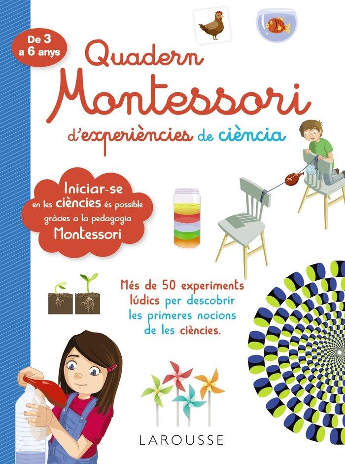 Vorderes Coverbild Quadern Montessori d'experiències de ciència