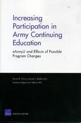 Vorderes Coverbild Increasing Participation in Army Continuning Education
