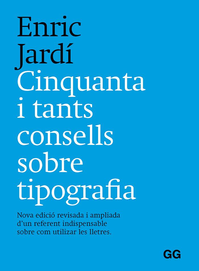 Vorderes Coverbild Cinquanta i tants consells sobre tipografia