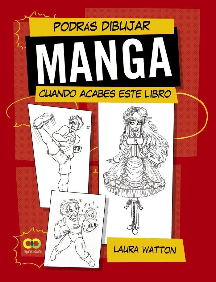 Vorderes Coverbild Podrás dibujar manga cuando acabes este libro