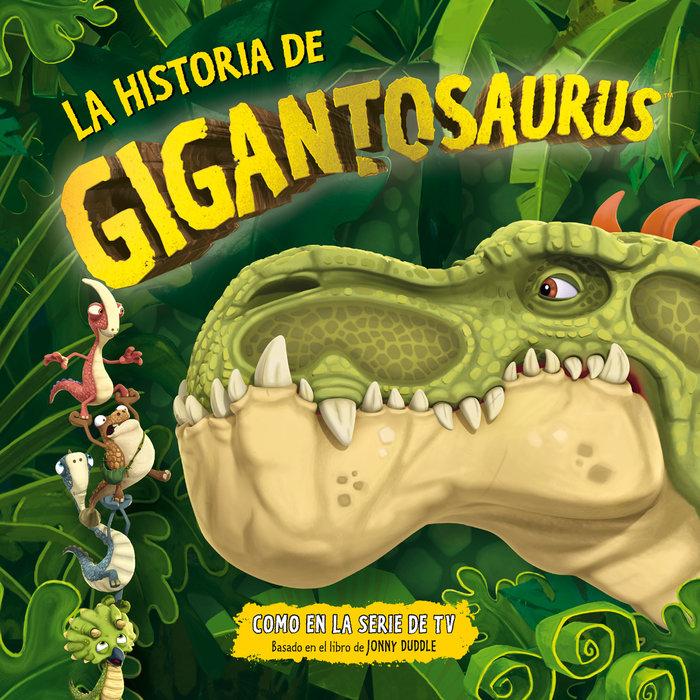 Vorderes Coverbild La historia de Gigantosaurus