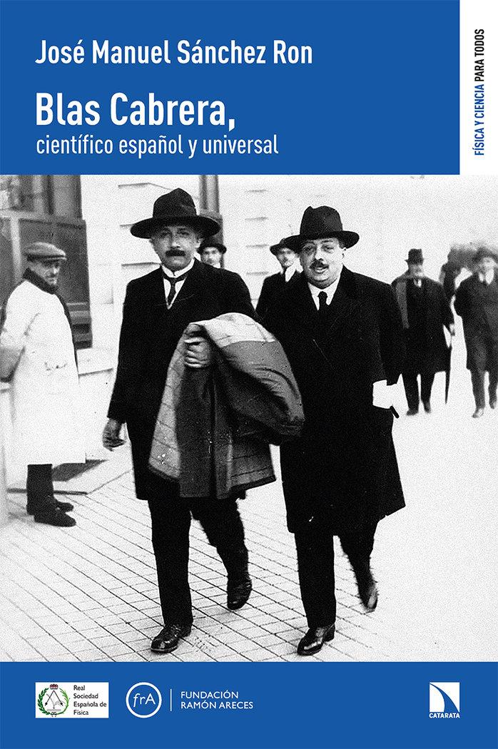 Vorderes Coverbild Blas Cabrera, científico español y universal