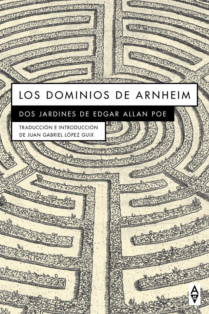 Vorderes Coverbild Los dominios de Arnheim : dos jardines de Edgar Allan Poe