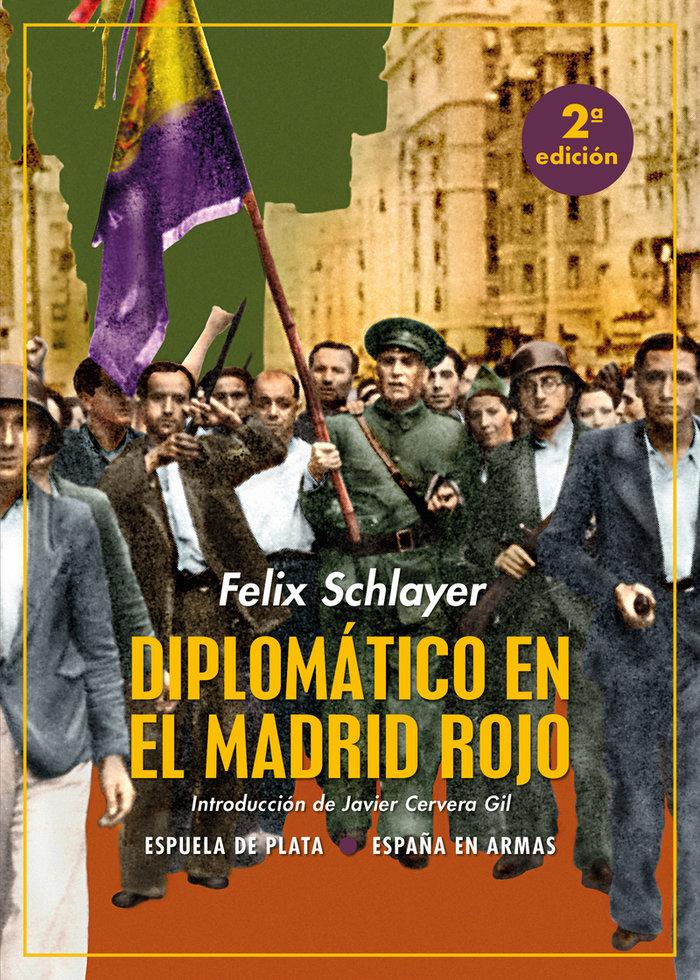 Vorderes Coverbild Diplomático en el Madrid rojo