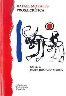 Vorderes Coverbild Prosa Crítica