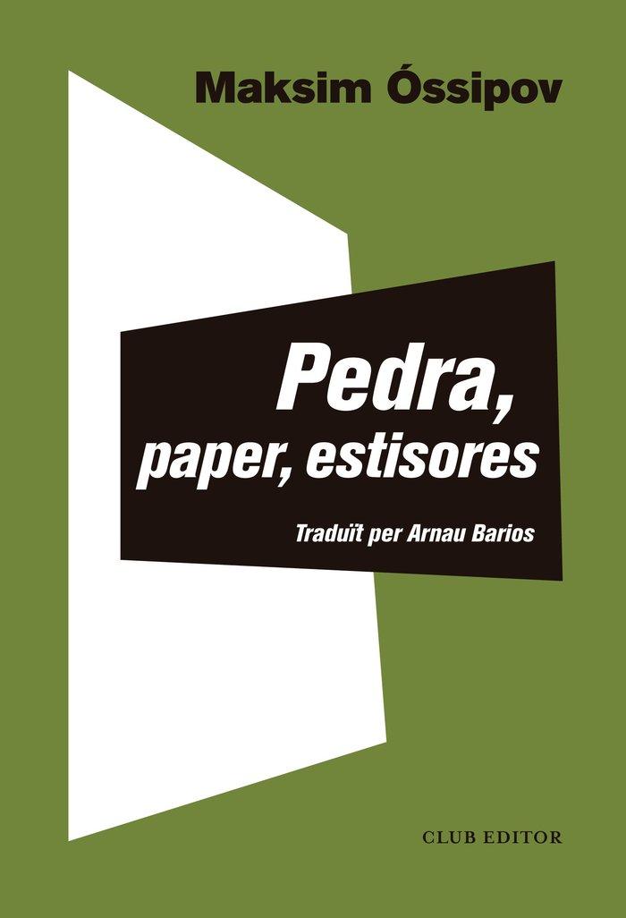 Vorderes Coverbild Pedra, paper, estisores