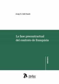 Vorderes Coverbild La fase precontractual del contrato de franquicia