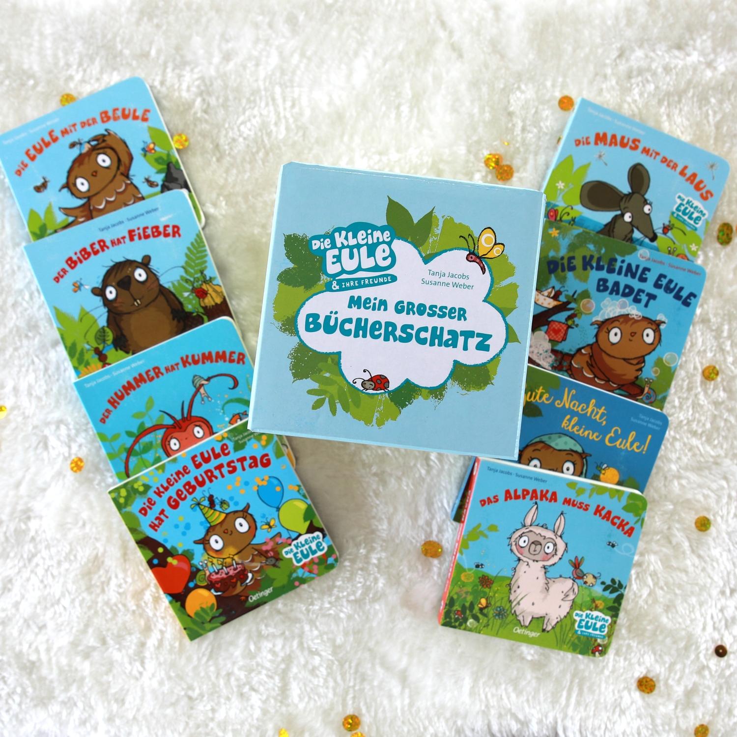 Beispielinhalt (Bild) Die kleine Eule. Mein großer Bücherschatz