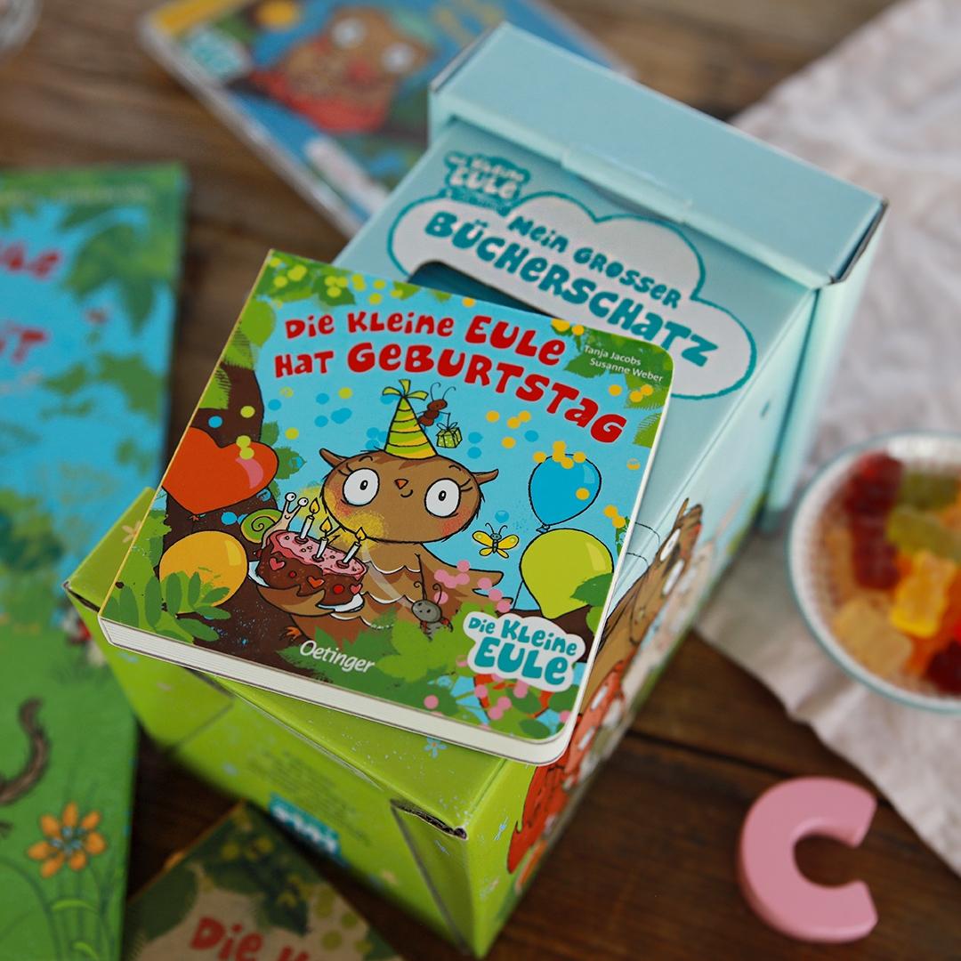 Beispielinhalt (Bild) Die kleine Eule. Mein großer Bücherschatz