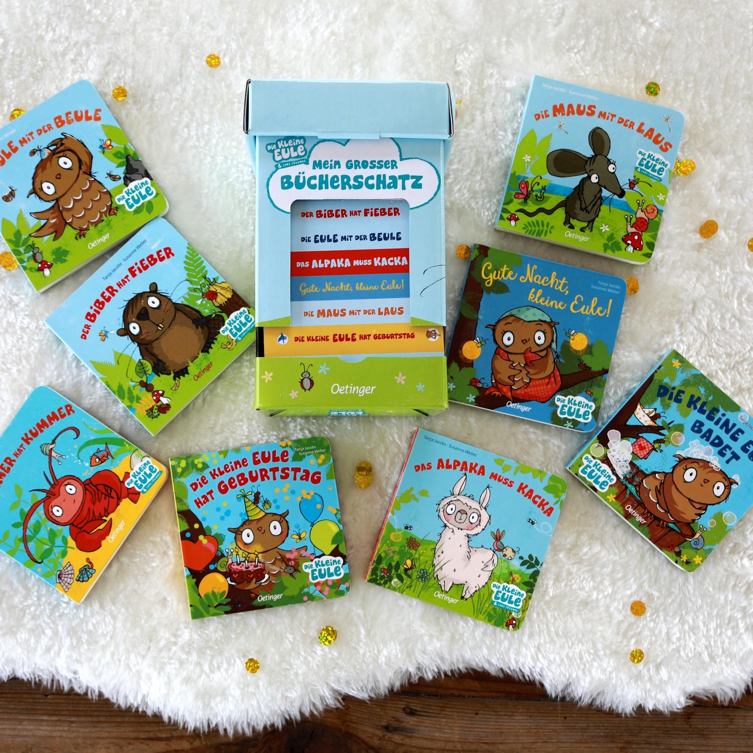 Beispielinhalt (Bild) Die kleine Eule. Mein großer Bücherschatz