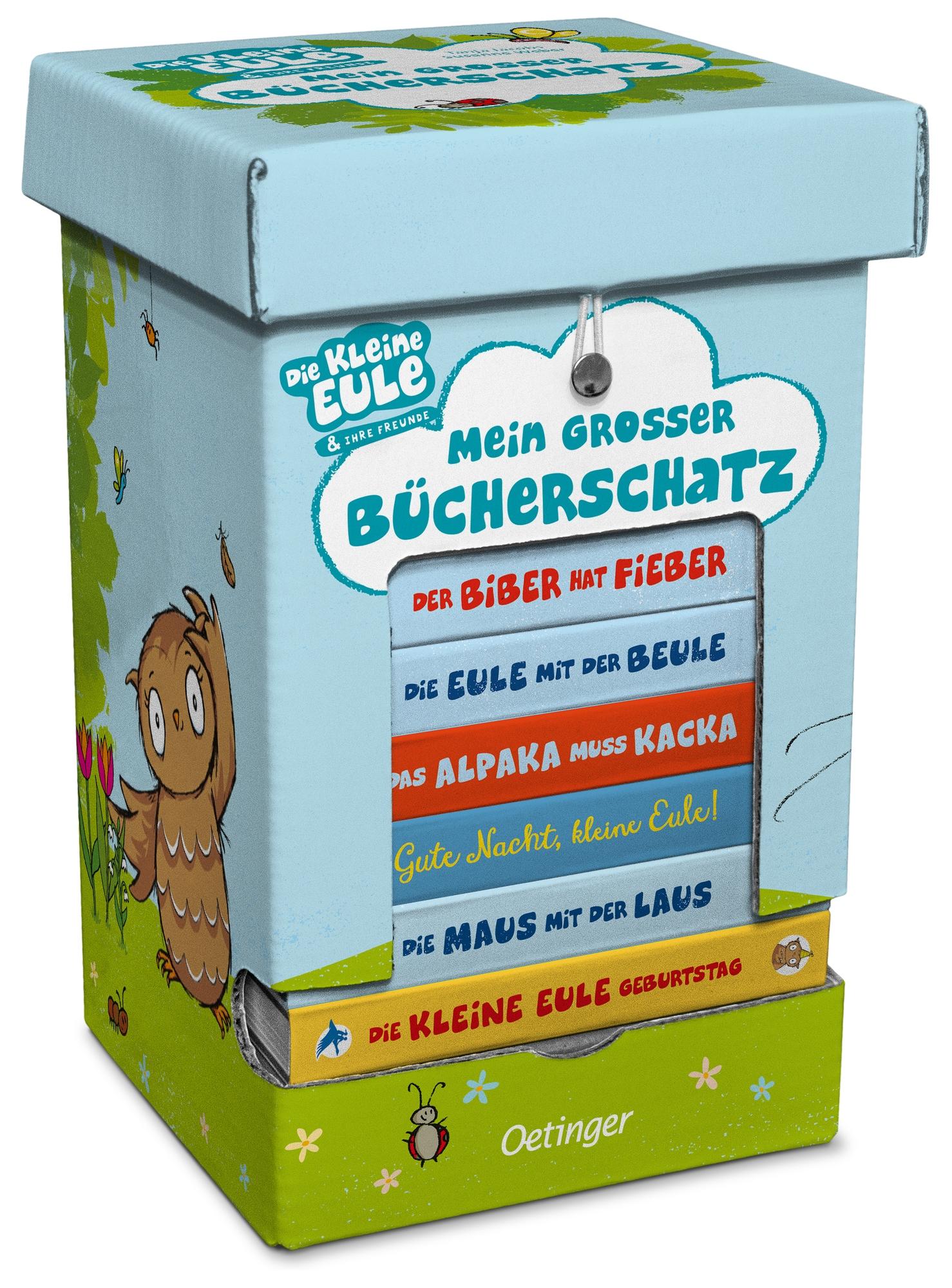 Vorderes Coverbild Die kleine Eule. Mein großer Bücherschatz
