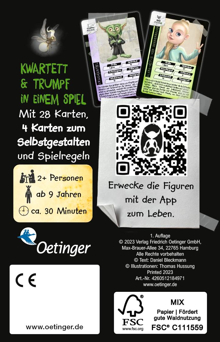Rückseitencover KoboldKroniken. Kwartett