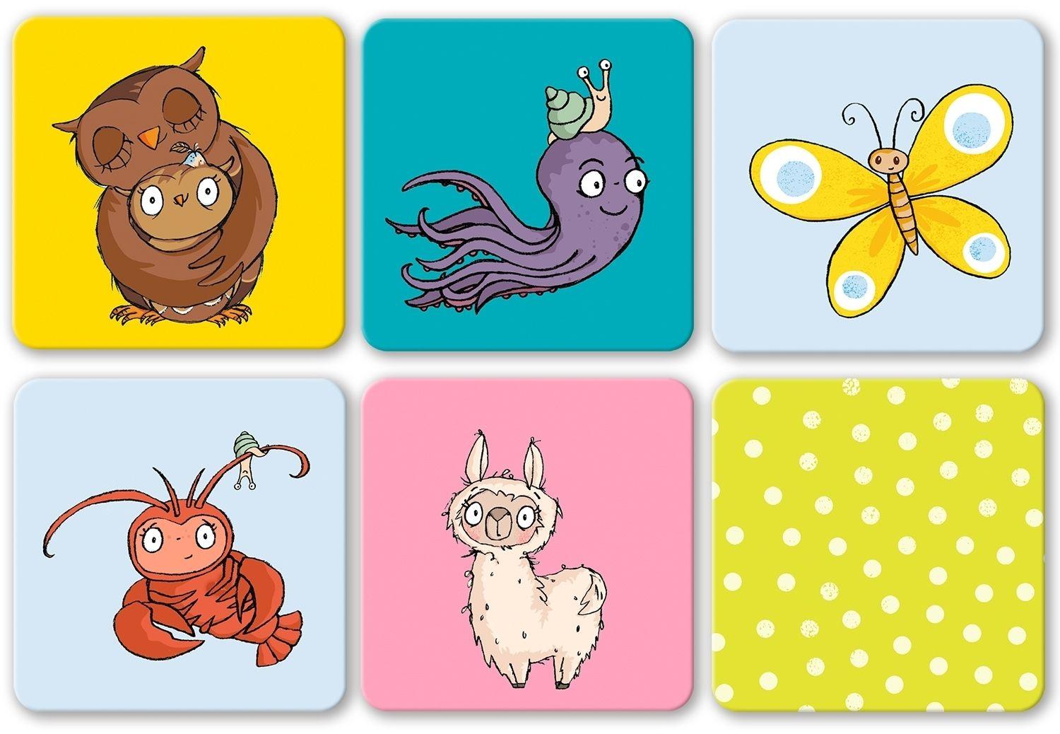 Beispielinhalt (Bild) Die kleine Eule. Memo-Spiel