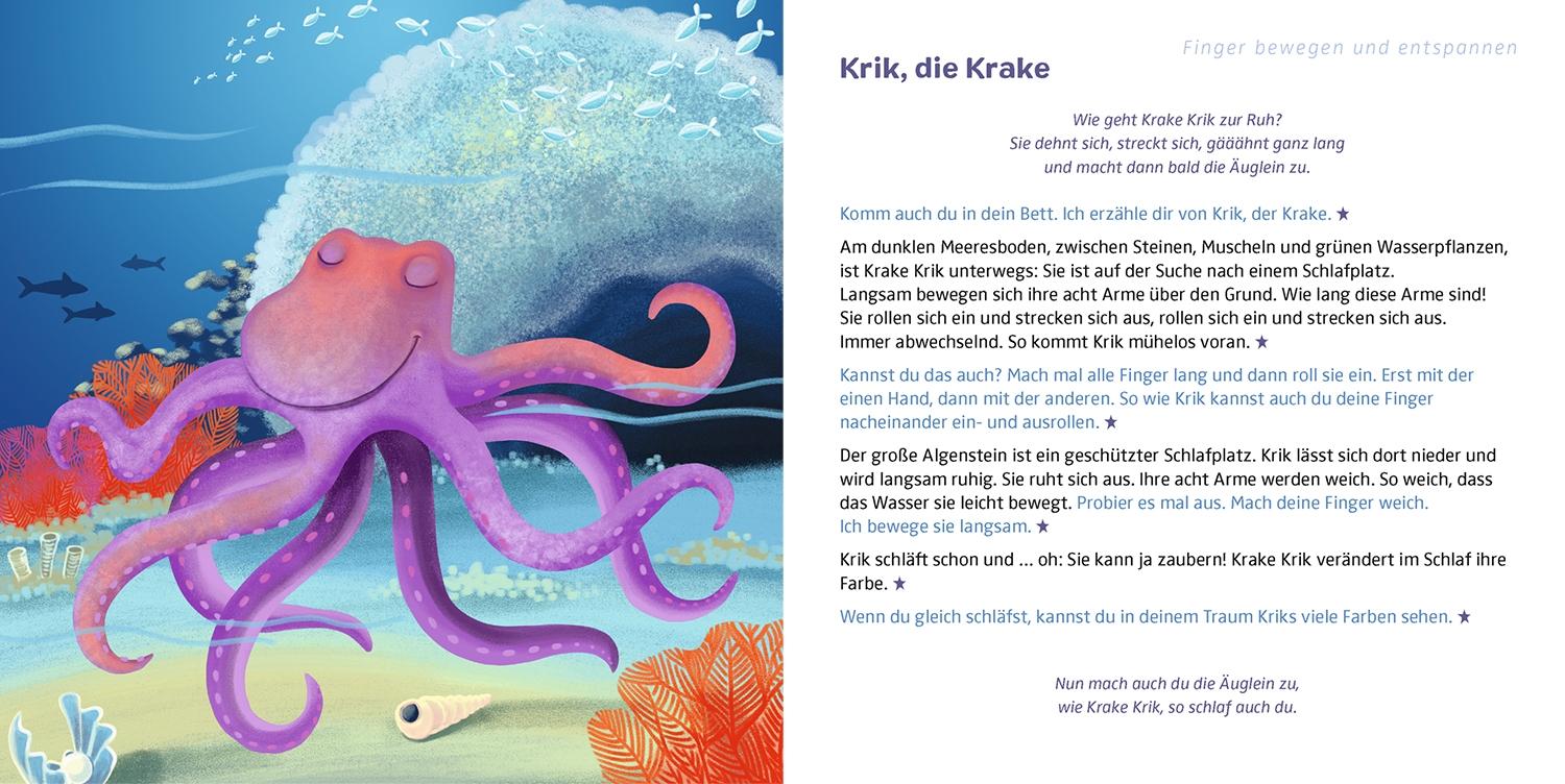 Beispielinhalt (Bild) FamilyFlow. Schlaf ein wie dein Lieblingstier