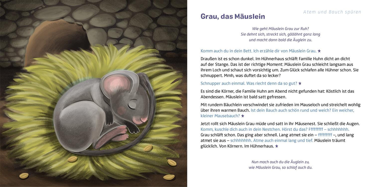 Beispielinhalt (Bild) FamilyFlow. Schlaf ein wie dein Lieblingstier