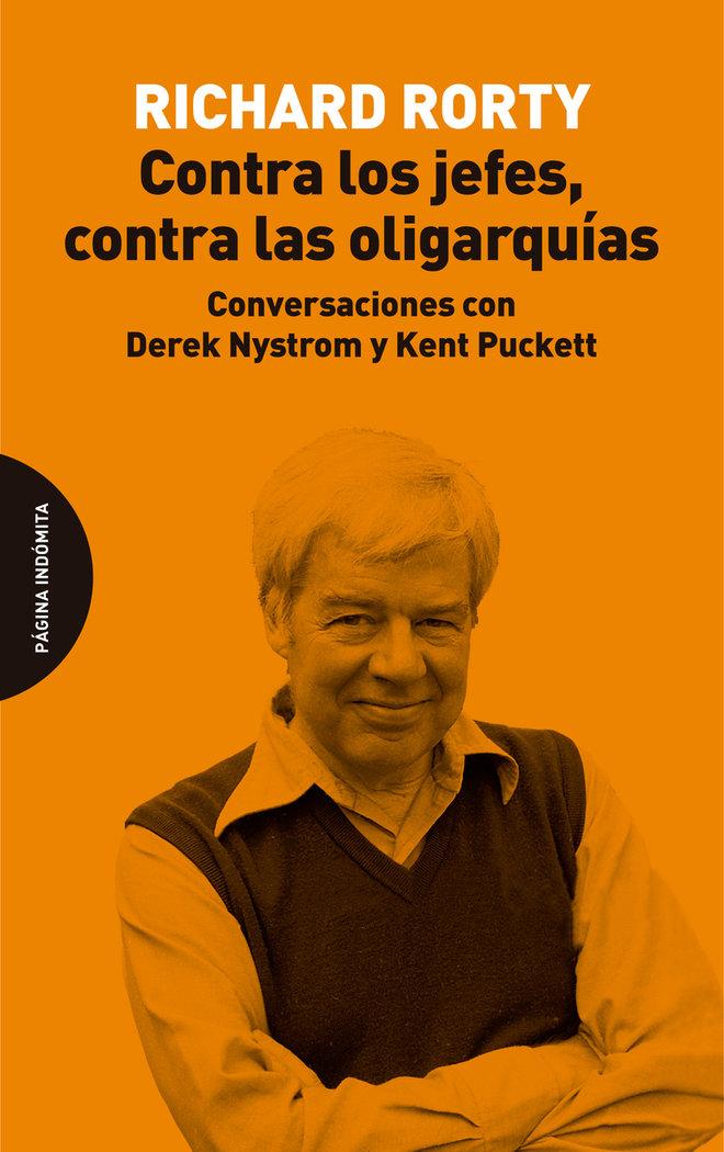 Vorderes Coverbild Contra los jefes, contra las oligarquías : conversaciones con Derek Nystrom y Kent Puckett