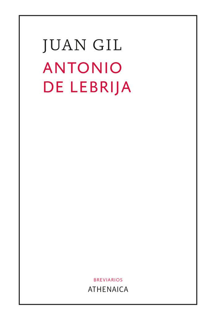 Vorderes Coverbild Antonio de Lebrija