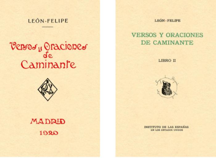 Vorderes Coverbild Versos y oraciones de caminante