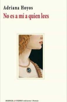 Vorderes Coverbild NO ES A MI A QUIEN LEES