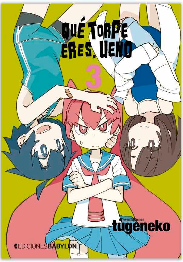 Vorderes Coverbild Qué torpe eres, Ueno 3