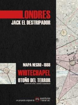 Vorderes Coverbild Londres : Jack el Destripador : mapa negro 1888