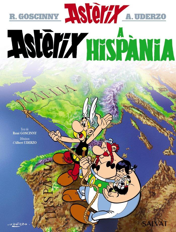 Vorderes Coverbild Astèrix a Hispània