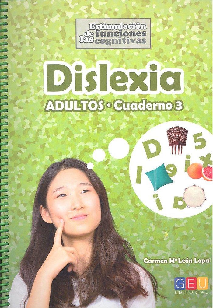 Vorderes Coverbild Dislexia, cuaderno 3, adultos