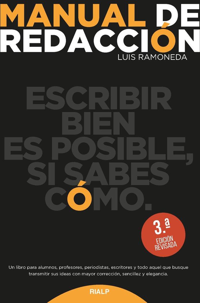 Vorderes Coverbild Manual de redacción