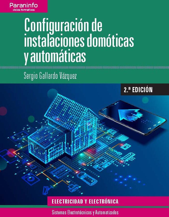 Vorderes Coverbild Configuración de instalaciones domóticas y automáticas