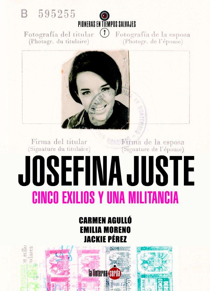 Vorderes Coverbild Josefina Juste Cuesta : cinco exilios y una militancia : una "perejil" con memoria