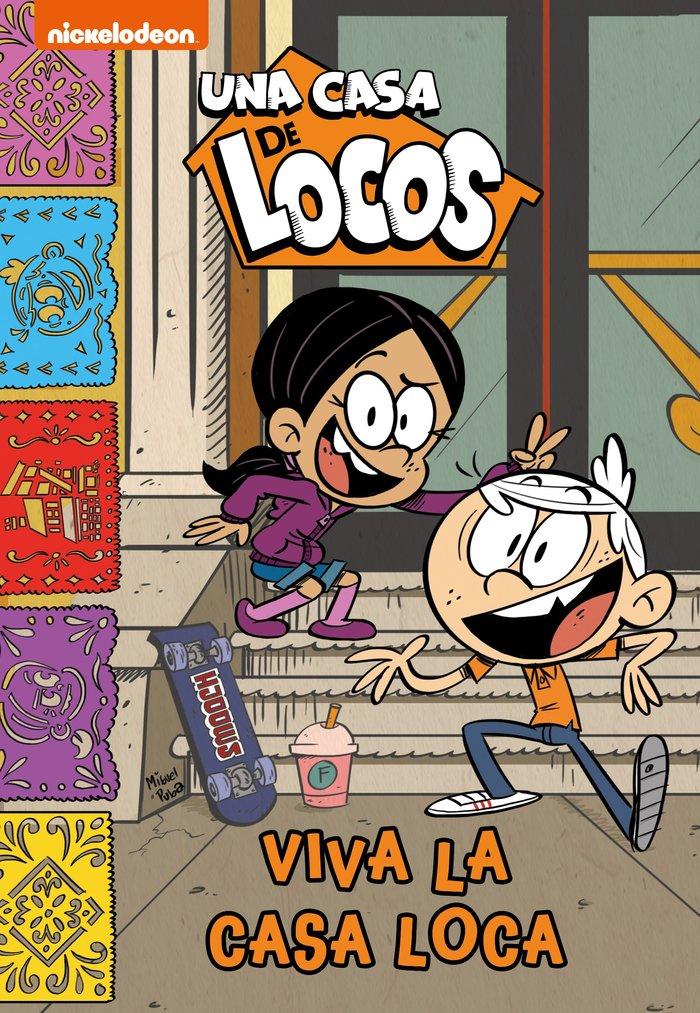 Vorderes Coverbild Viva la casa loca (Una casa de locos. Cómic 8)