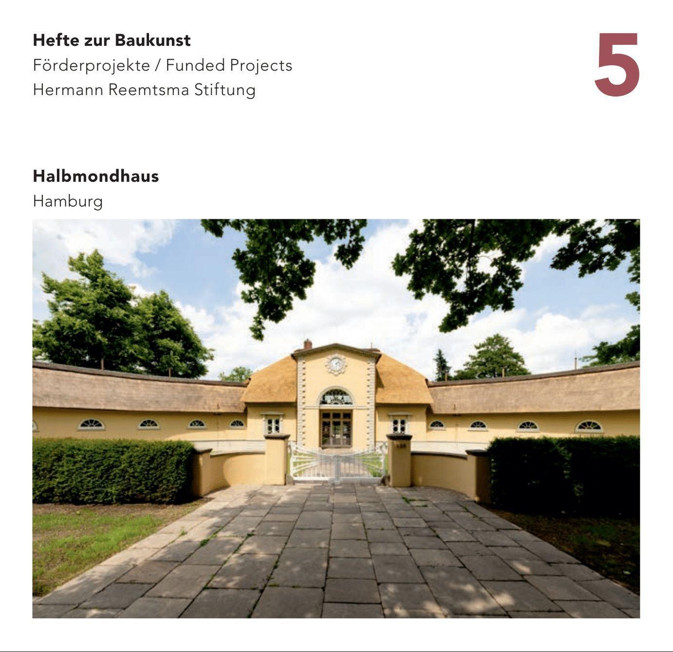 Vorderes Coverbild Hefte zur Baukunst 5
