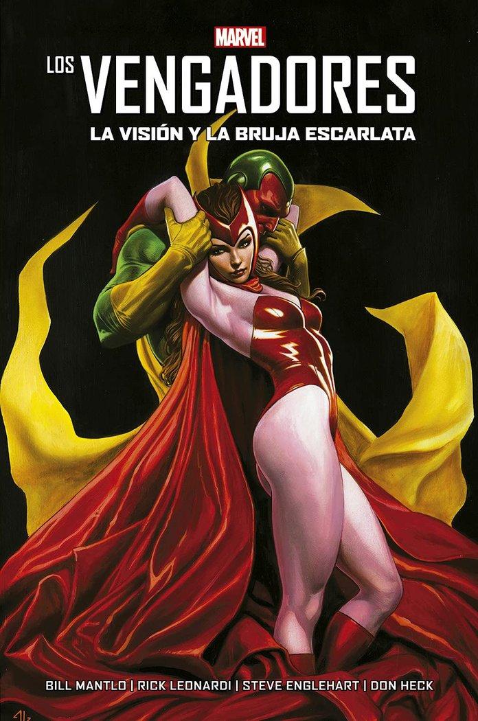 Vorderes Coverbild 100% Marvel HC. Los Vengadores: La VisiÃ³n y la Bruja Escarlata
