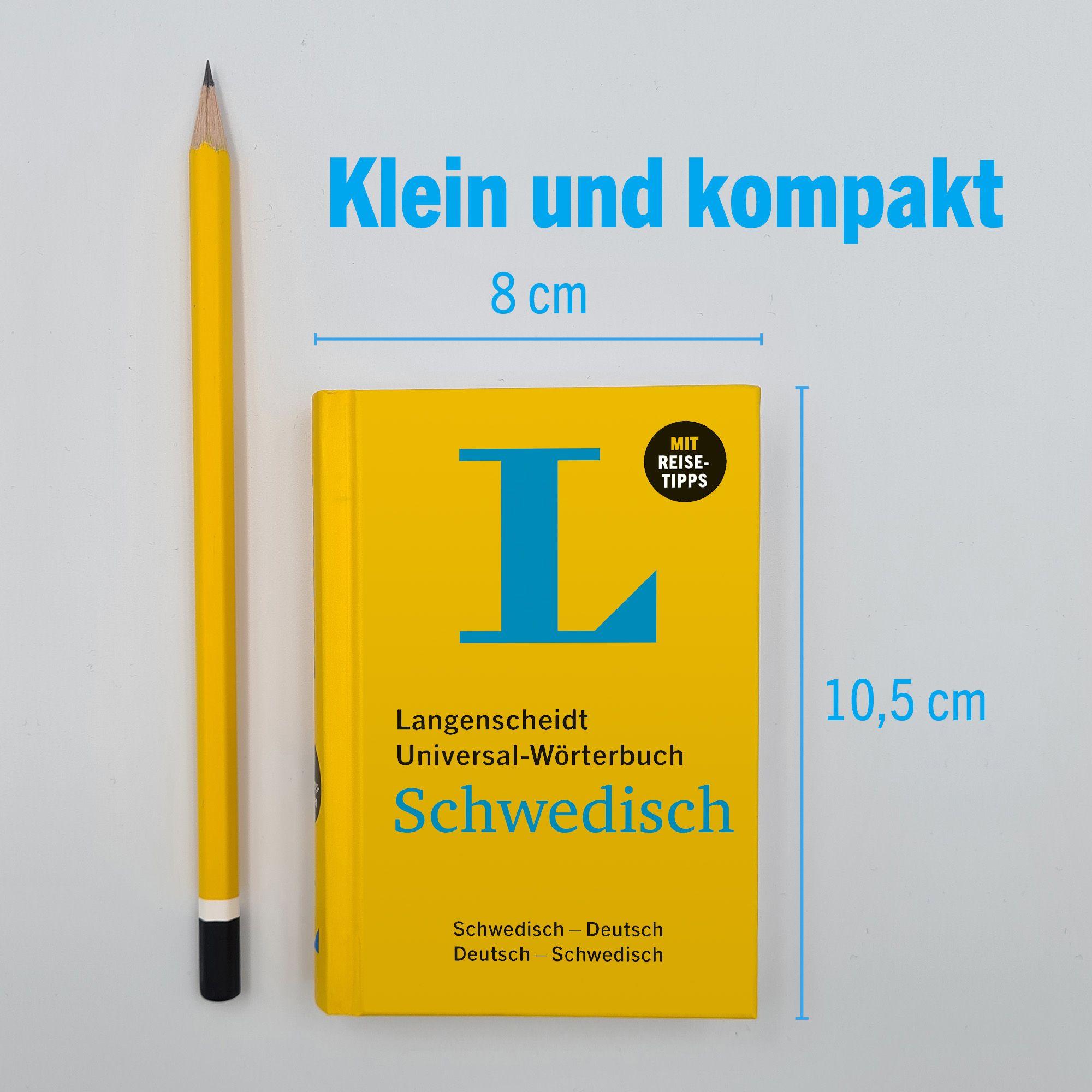 Beispielinhalt (Bild) Langenscheidt Universal-Wörterbuch Schwedisch