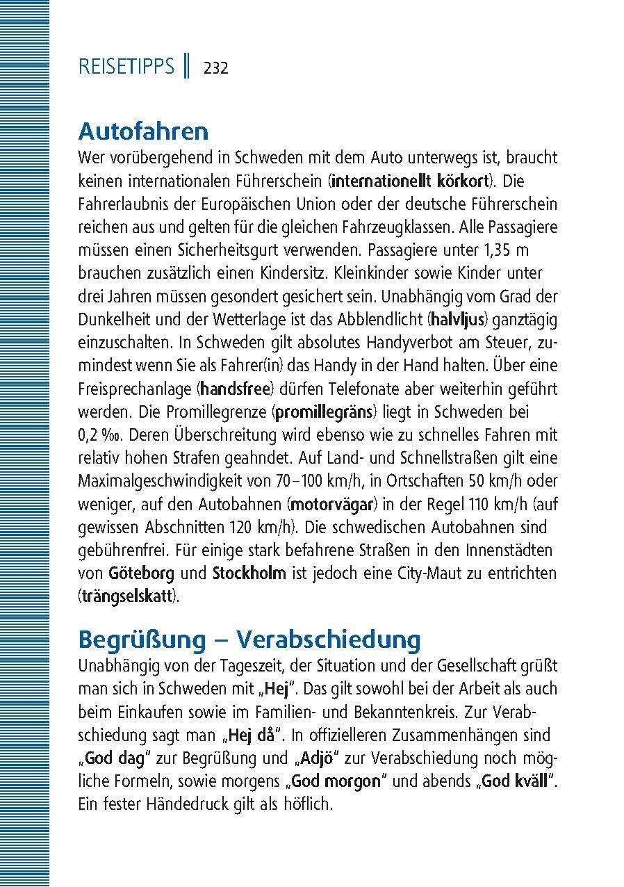 Beispielinhalt (Bild) Langenscheidt Universal-Wörterbuch Schwedisch