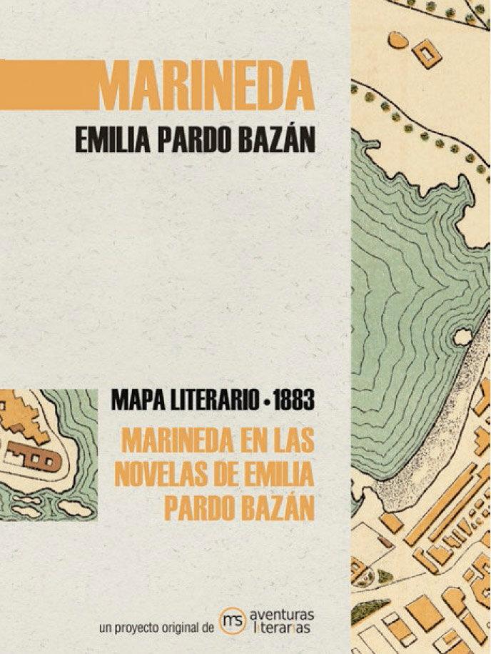 Vorderes Coverbild Marineda en las novelas de Emilia Pardo Bazán : mapa literario Marineda, 1890