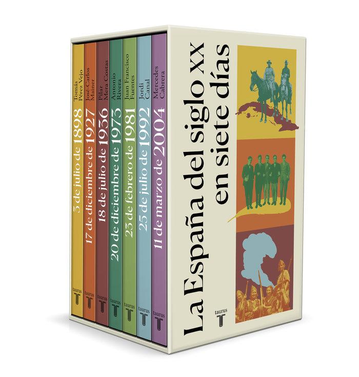 Vorderes Coverbild La España del siglo XX en siete días