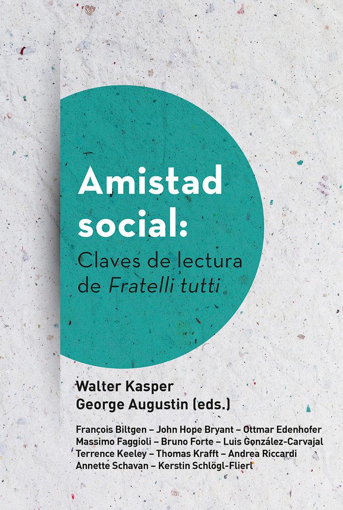 Vorderes Coverbild Amistad social : claves de lectura de Fratelli tutti