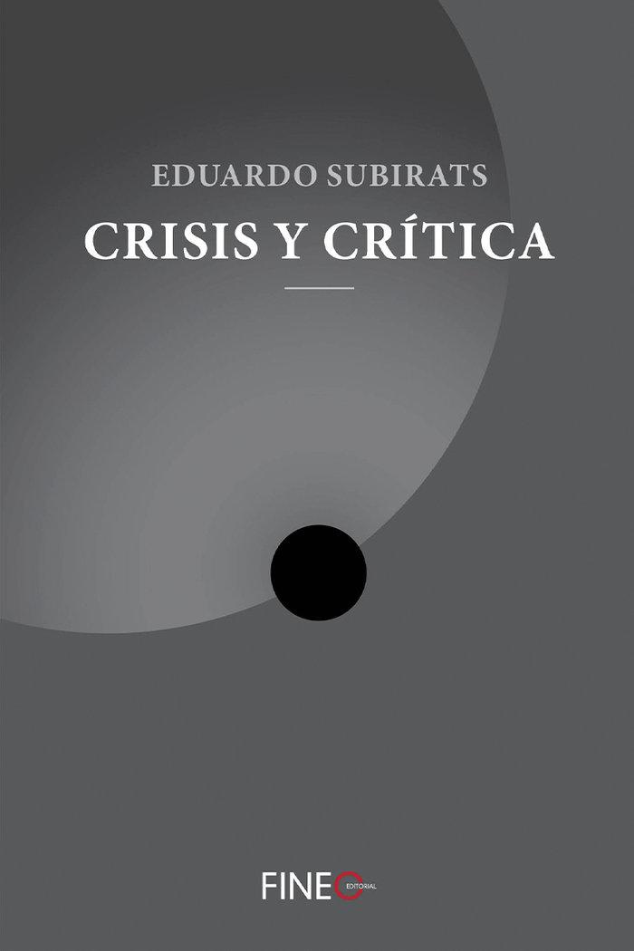 Vorderes Coverbild Crisis y crítica