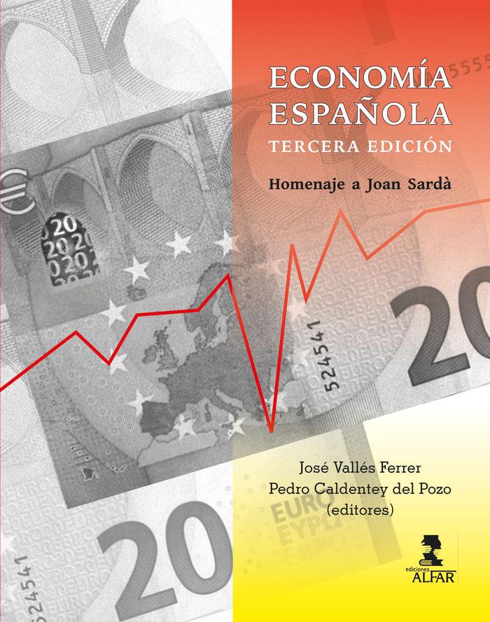 Vorderes Coverbild Economía española : homenaje a Joan Sardà