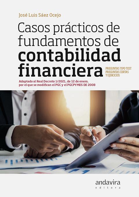 Vorderes Coverbild CASOS PRÁCTICOS DE FUNDAMENTOS DE CONTABILIDAD FINANCIERA