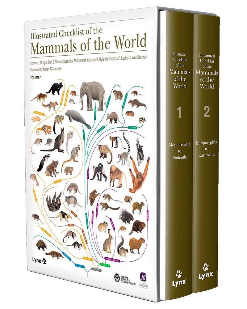 Vorderes Coverbild Illustrated Checklist of the Mammals of the World. 2 volums