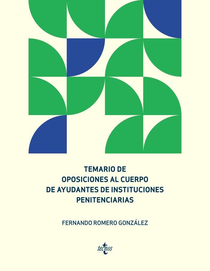 Vorderes Coverbild Temario de oposiciones al cuerpo de ayudantes de instituciones penitenciarias