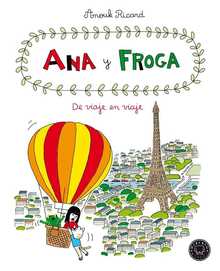 Vorderes Coverbild Ana y froga, tomo 5: De viaje en viaje