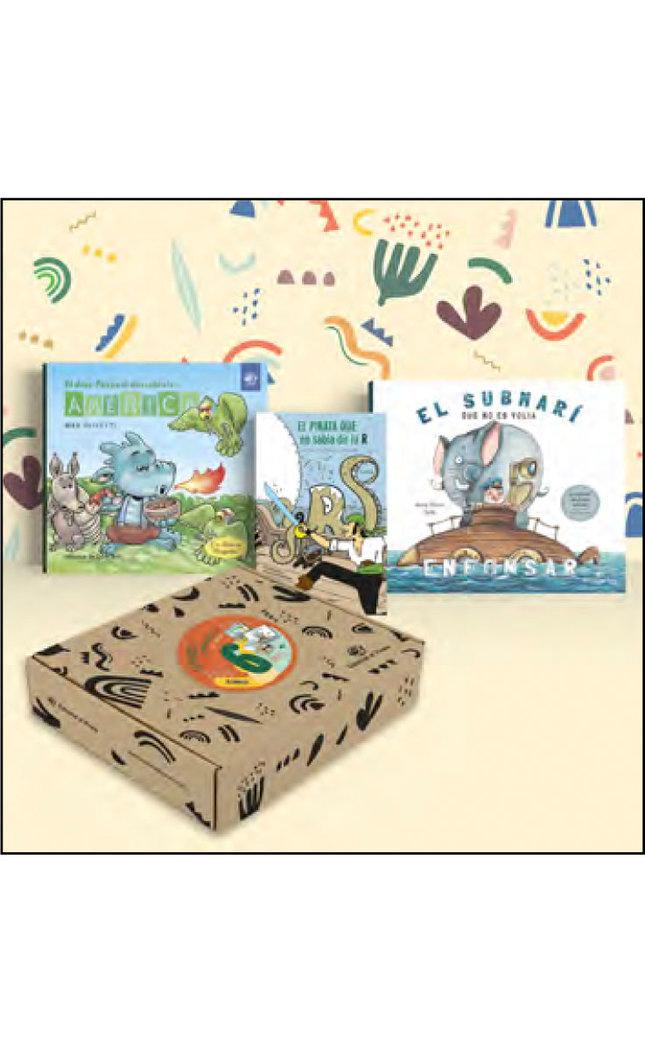 Vorderes Coverbild Contes infantils en català 6 anys: Lot de 3 llibres per a regalar a nens i nenes de 6 anys