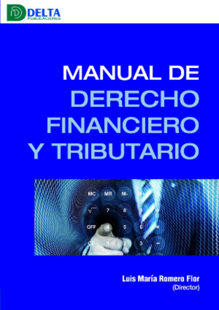 Vorderes Coverbild Manual de derecho financiero y tributario