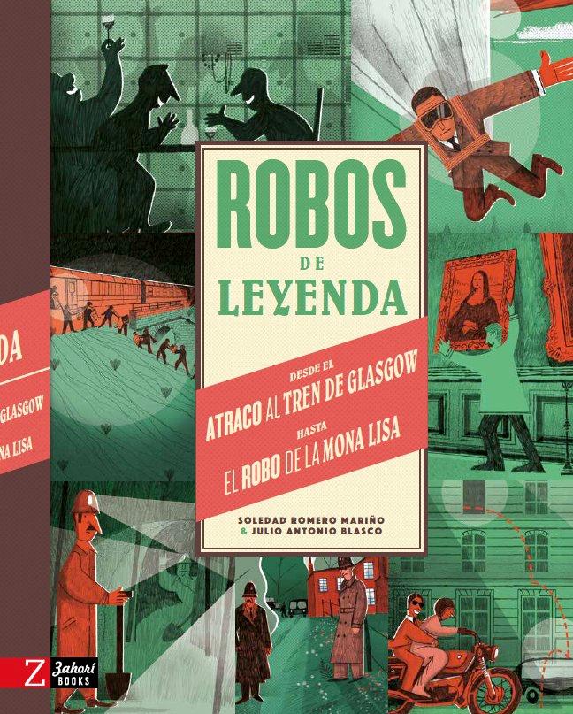 Vorderes Coverbild ROBOS DE LEYENDA