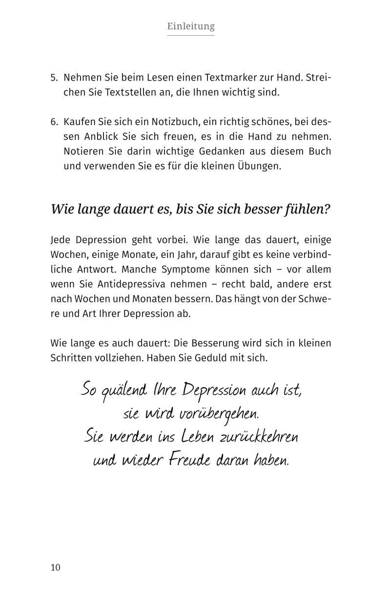 Beispielinhalt (Bild) Wenn das Leben zur Last wird