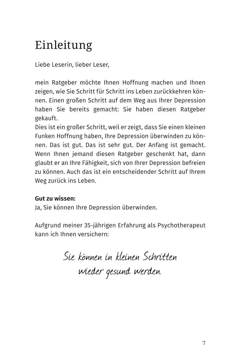 Beispielinhalt (Bild) Wenn das Leben zur Last wird